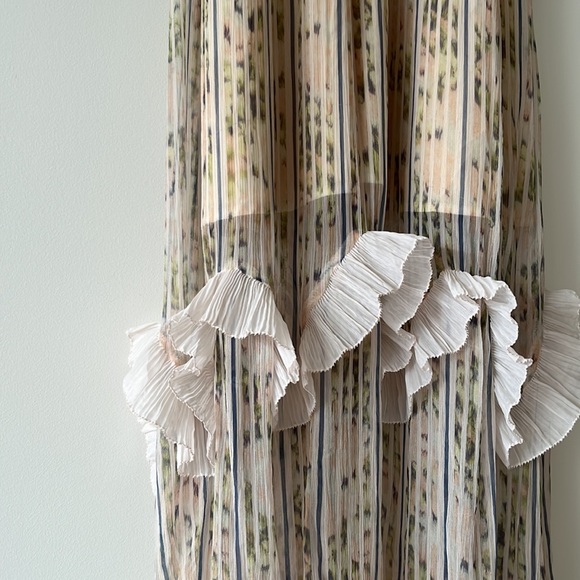 STEVIE MAY Valiant Long Sleeve Ruffle Trim Maxi Dress RRP$350 - Picture 13 of 16